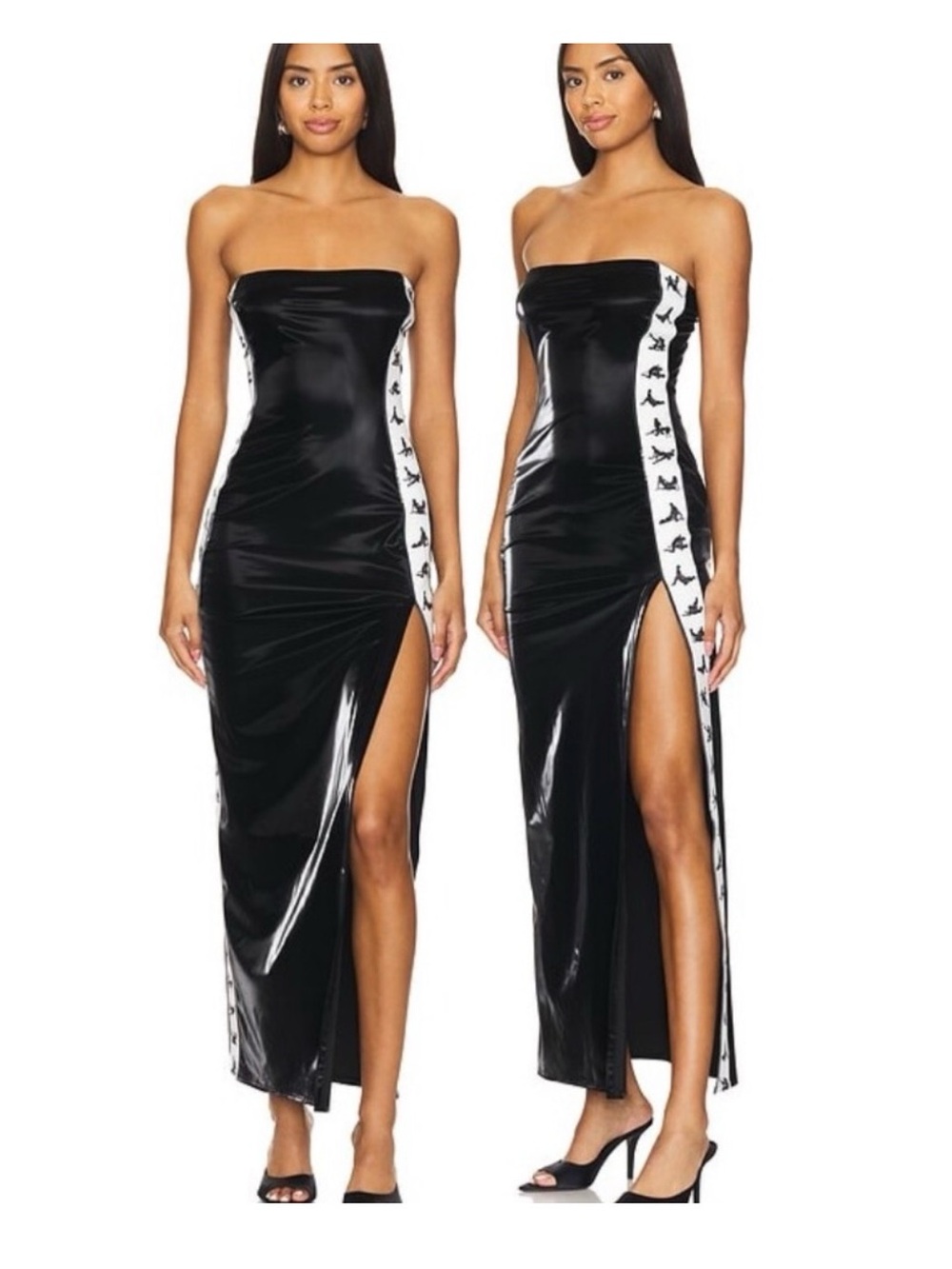 Poster Girl s*x video midi bandeau dress sz small